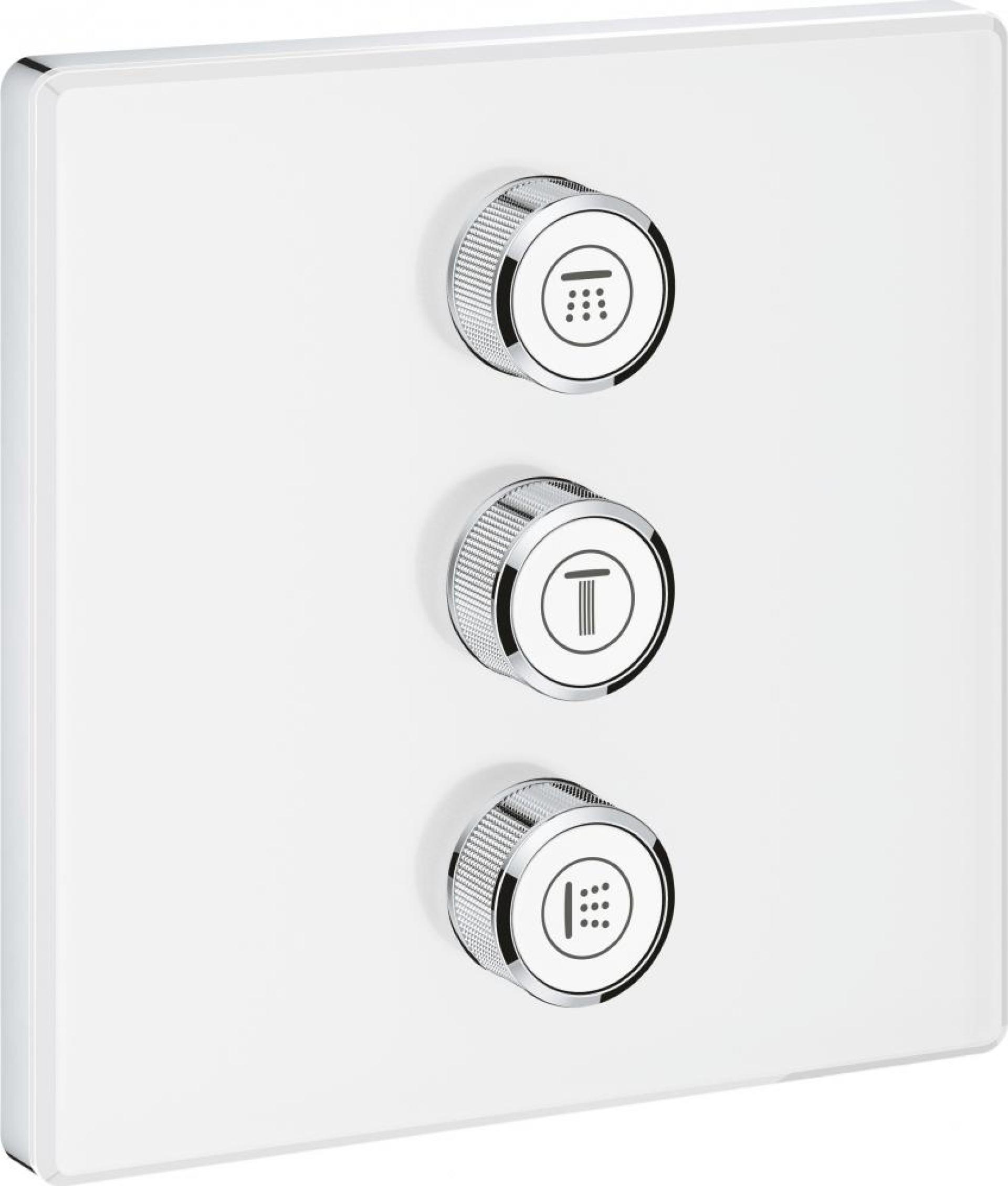 Переключатель потоков Grohe Grohtherm SmartControl 29158LS0 на три потребителя moon white