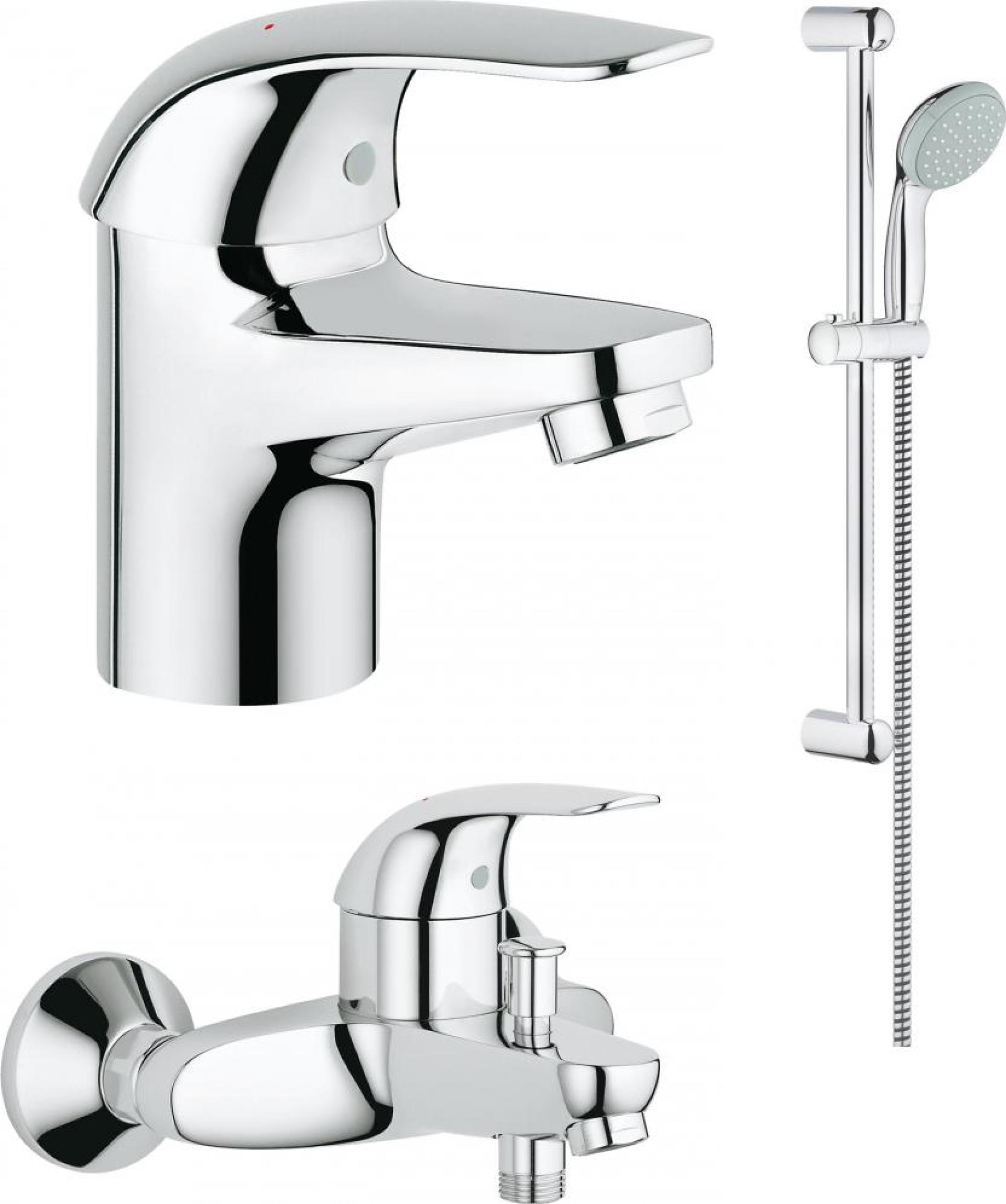 Комплект для ванной Grohe Euroeco 124428