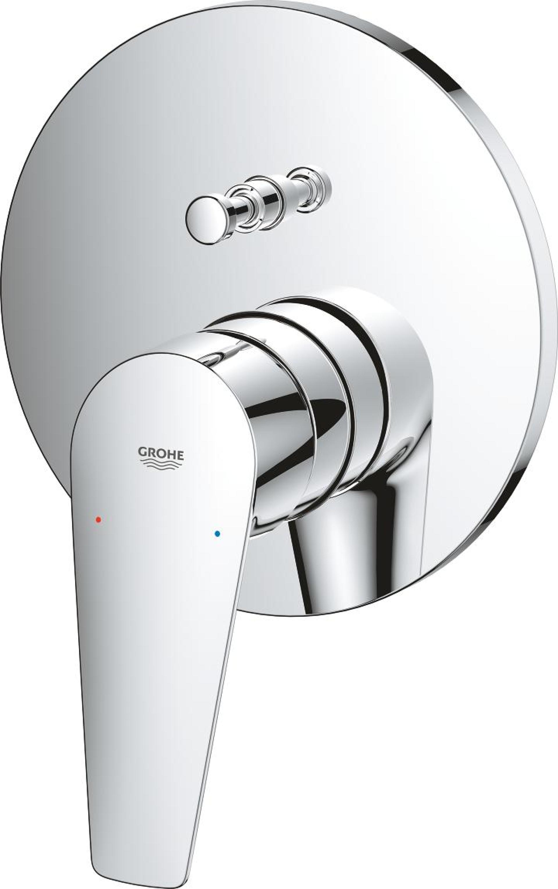 Смеситель для ванны с душем Grohe BauEdge 24162001, хром