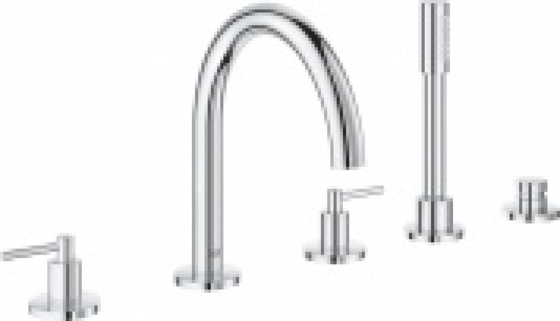 Смеситель Grohe Atrio New 19922003 на борт ванны