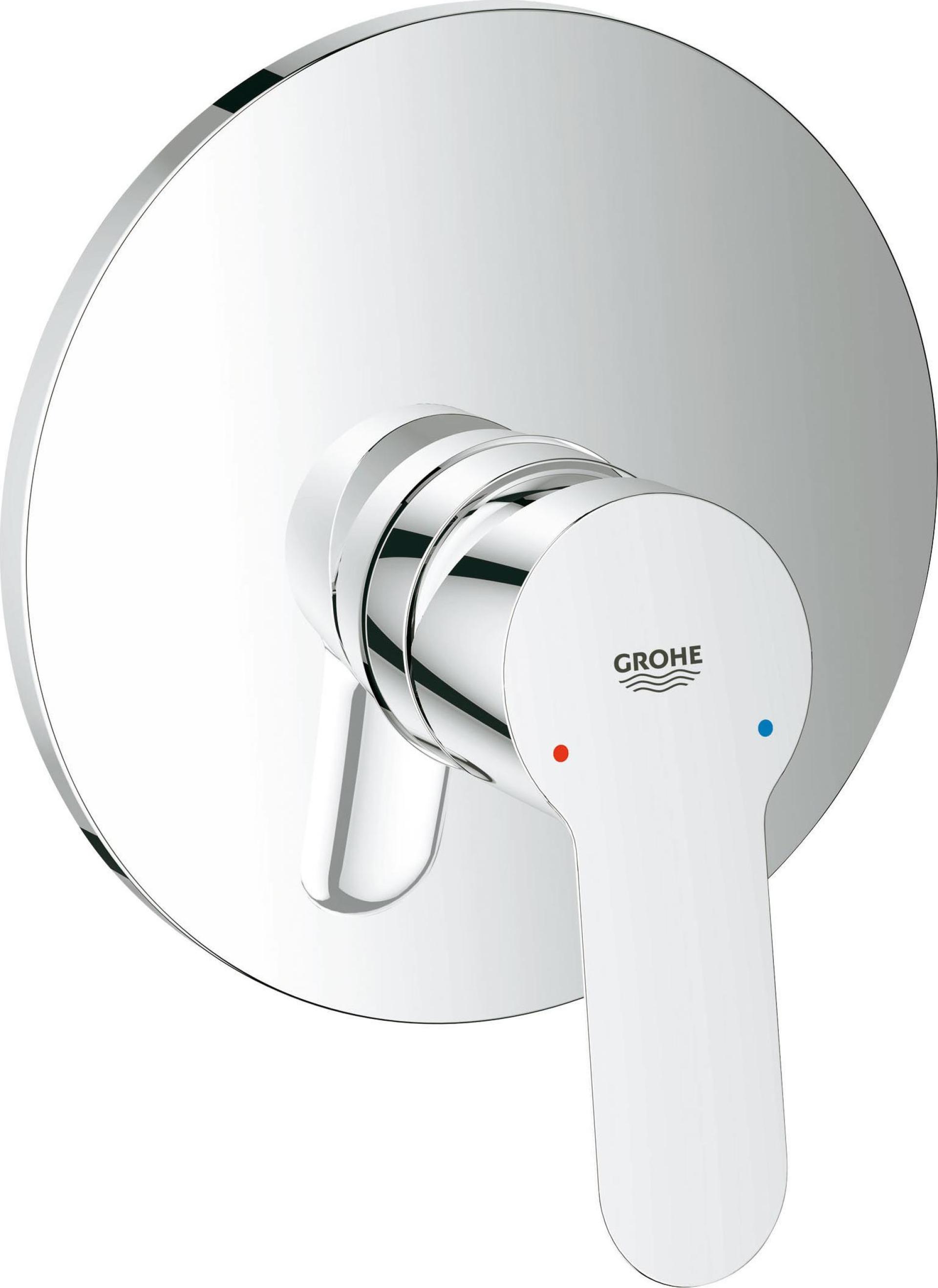 Смеситель Grohe BauEdge 29078000 С ВНУТРЕННЕЙ ЧАСТЬЮ для душа