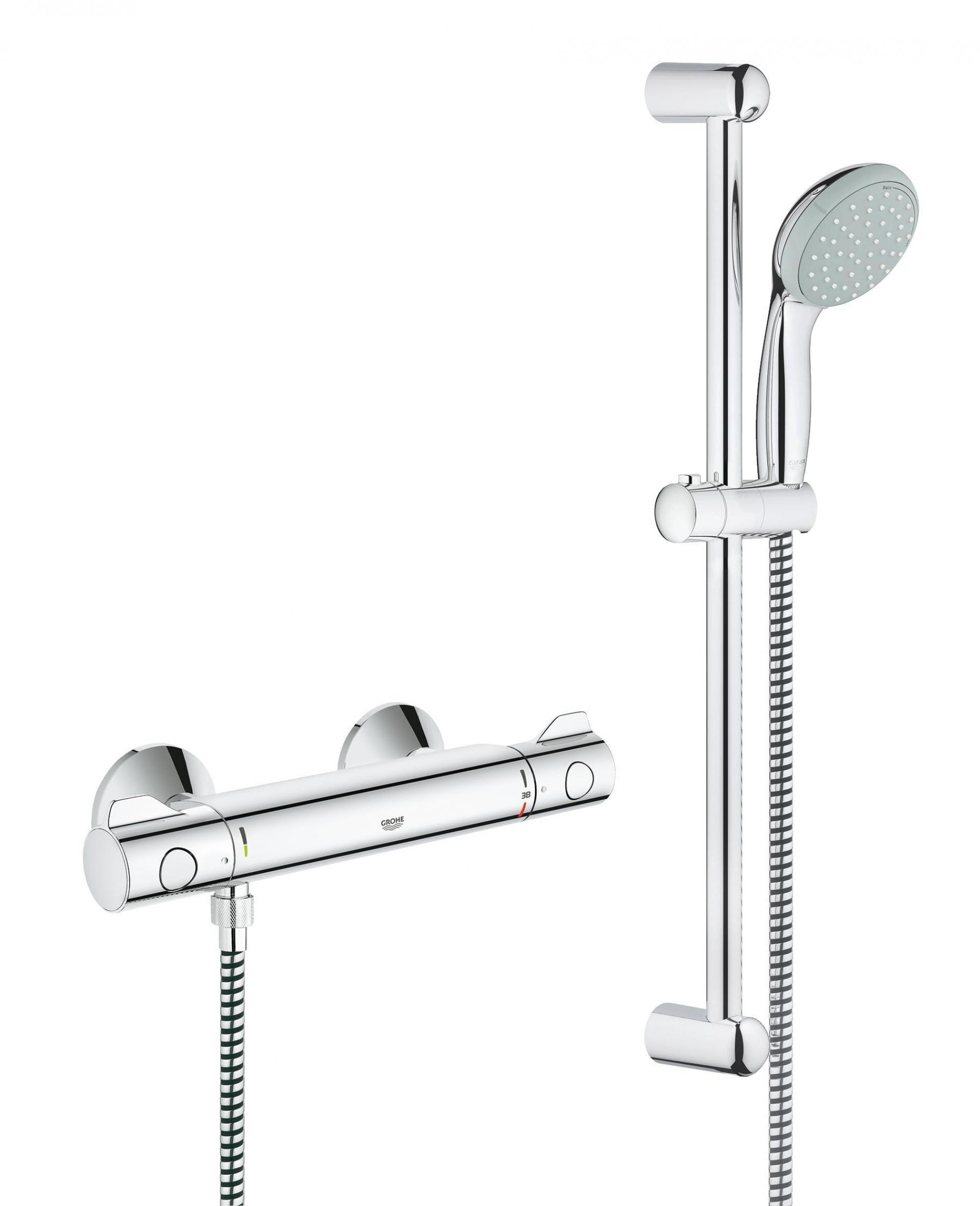 Смесители для душа grohe. Душевой комплект Grohe Grohtherm 800 34565001. Смеситель для душа Grohe Grohtherm 800. Термостат Grohe Grohtherm 800. Grohe Grohtherm 1000 New.