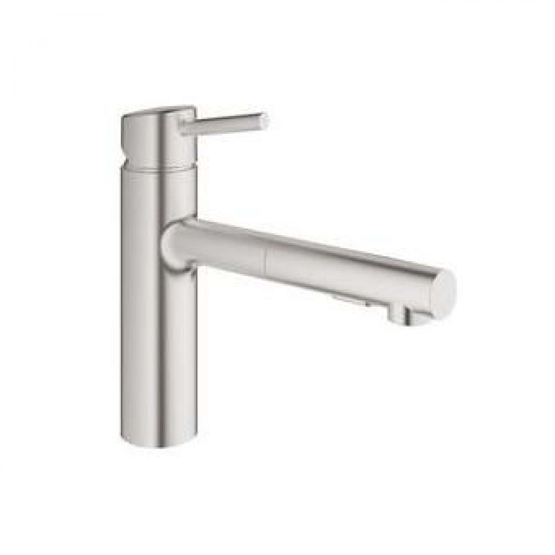 Grohe смеситель для кухни Concetto 30273DC1 c выдвижным изливом,цвет сталь