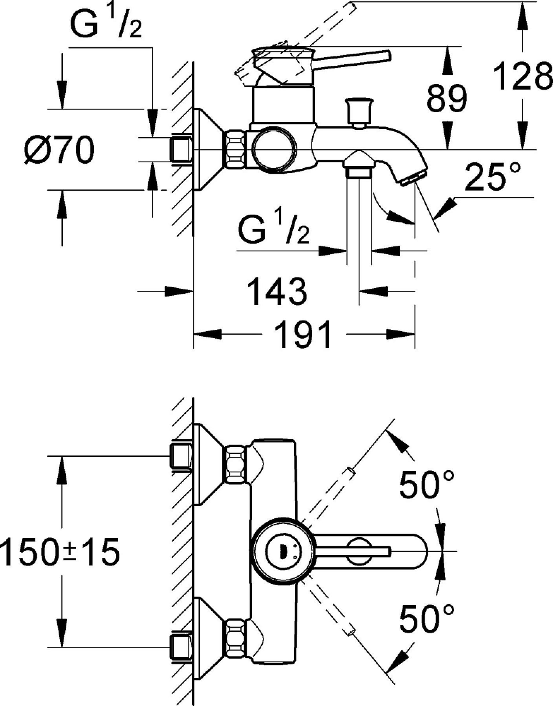 Фото — Grohe BauClassic 32865000  GROHE