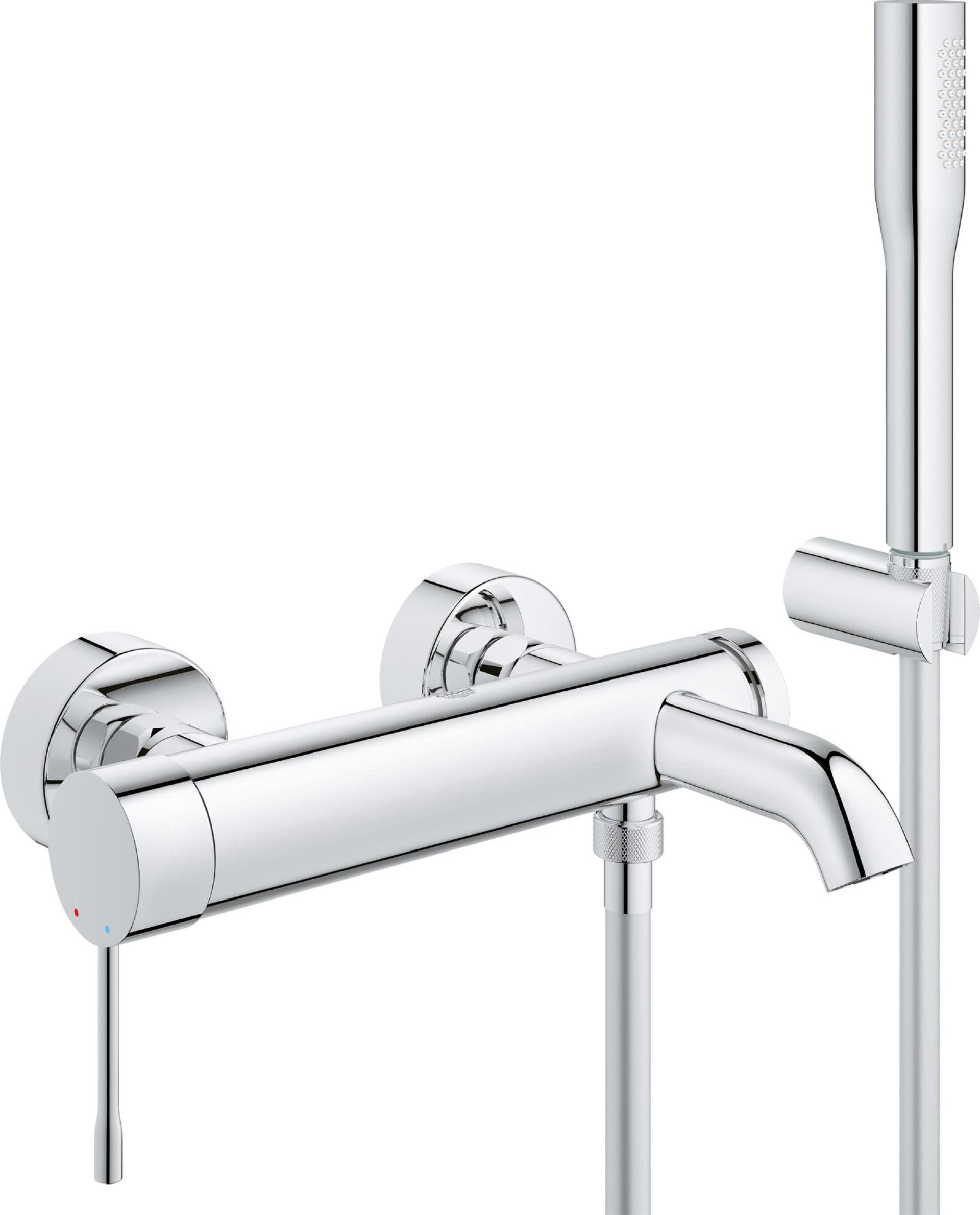 Смеситель Grohe Essence+ 33628001 для ванны с душем