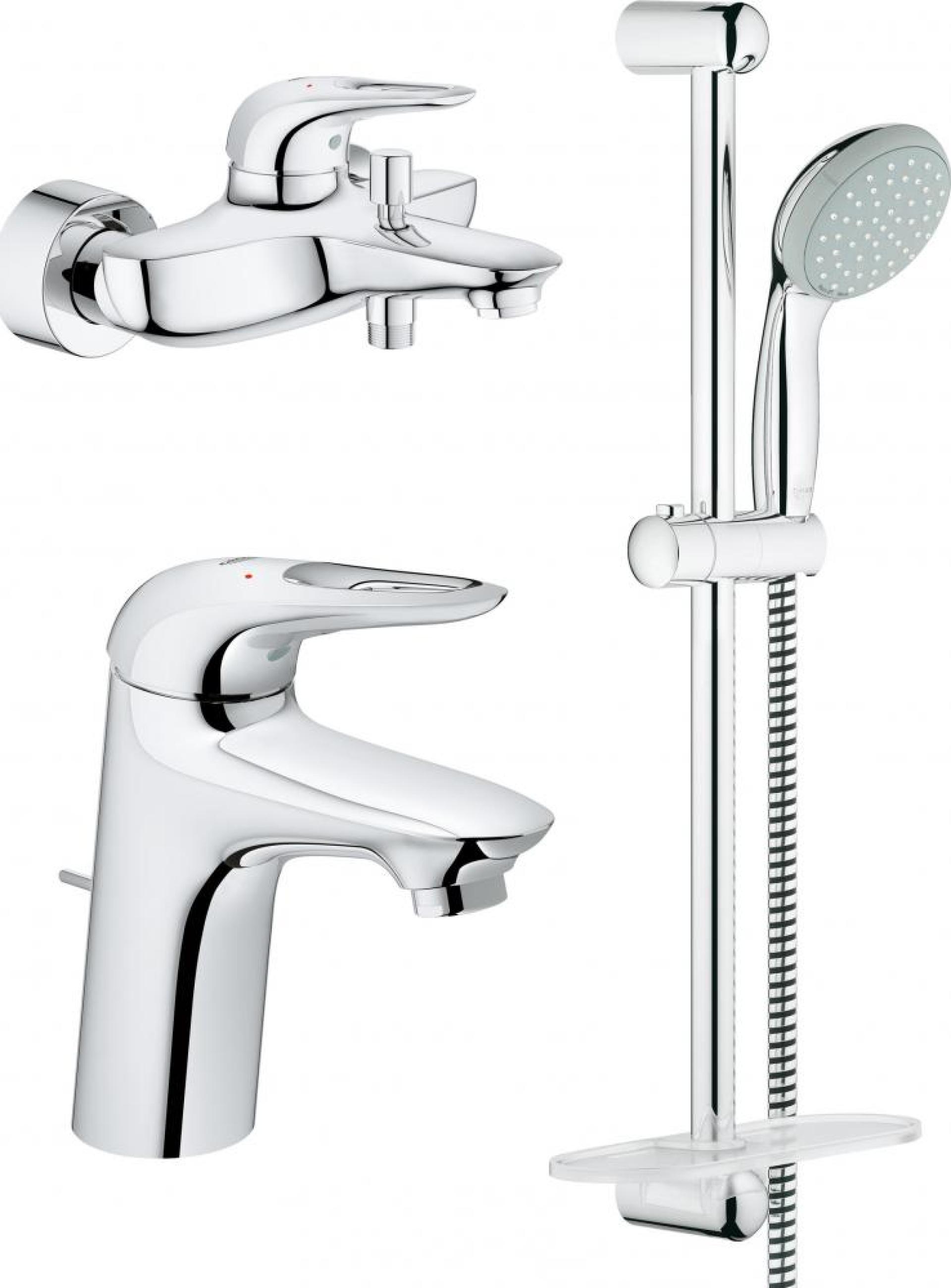 Комплект для ванной Grohe Eurostyle New 124416