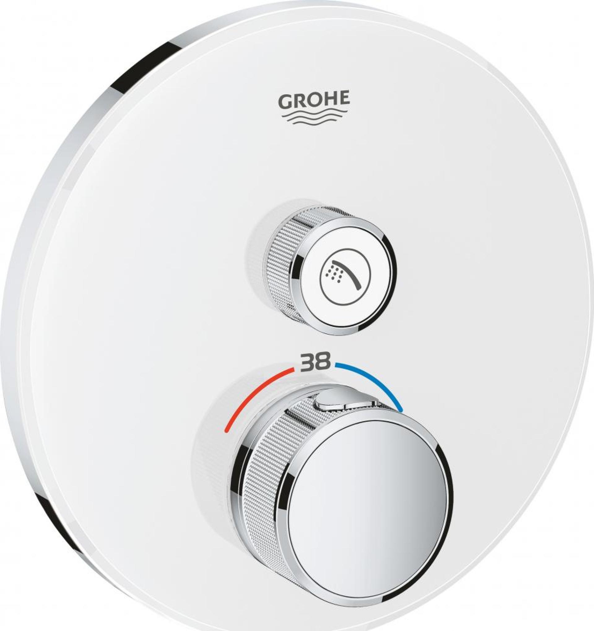 Термостат Grohe Grohtherm SmartControl 29150LS0 для душа moon white