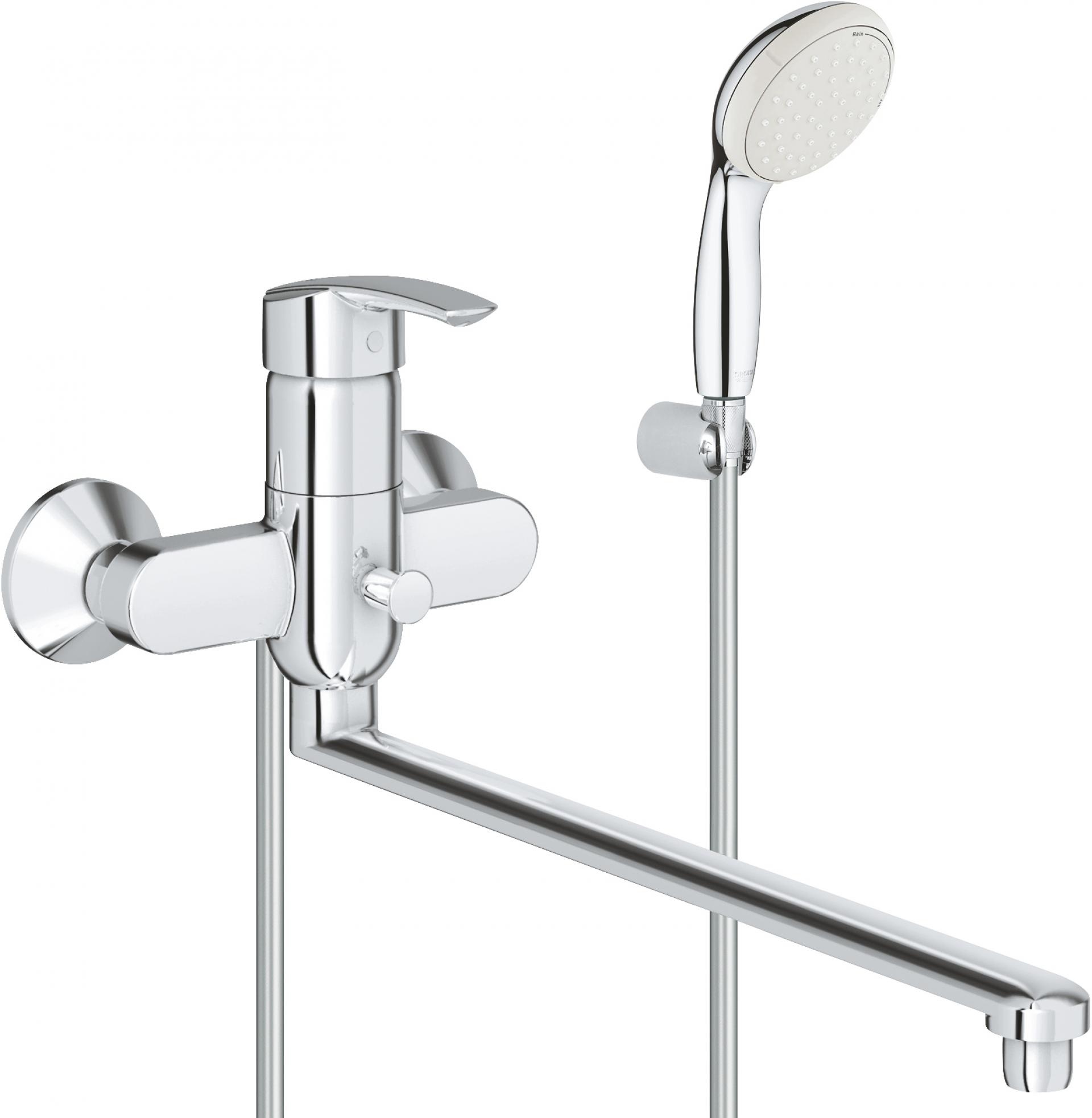 Смесители ванной душем изливом. Grohe Multiform 3270800a. Смеситель Grohe Multiform 3270800. Смеситель для ванны Grohe Multiform 3270800a. Grohe Multiform с душевым гарнитуром New Tempesta II, хром 3270800a.