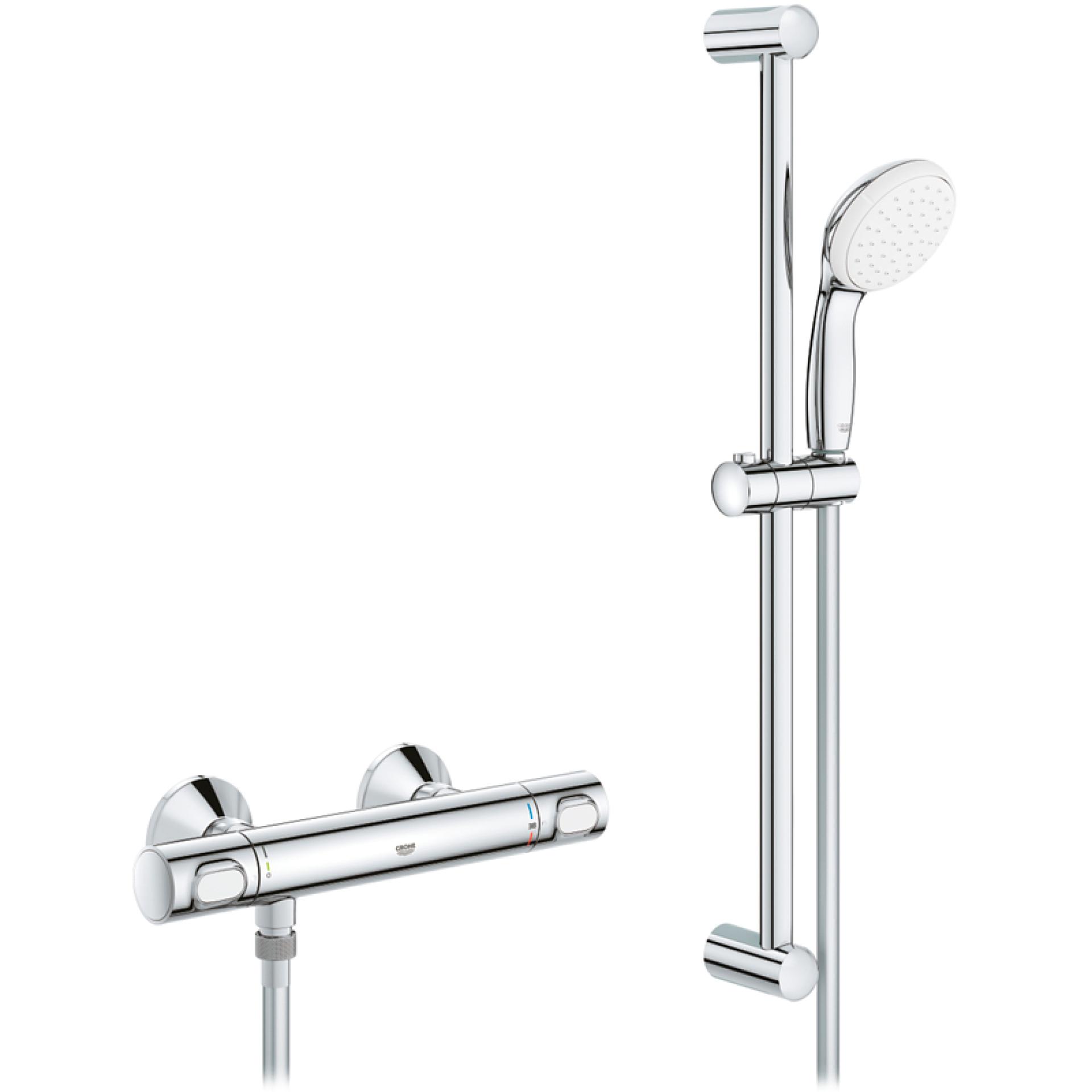 Смеситель для душа Grohe Grohtherm 500 34796000 с термостатом, хром