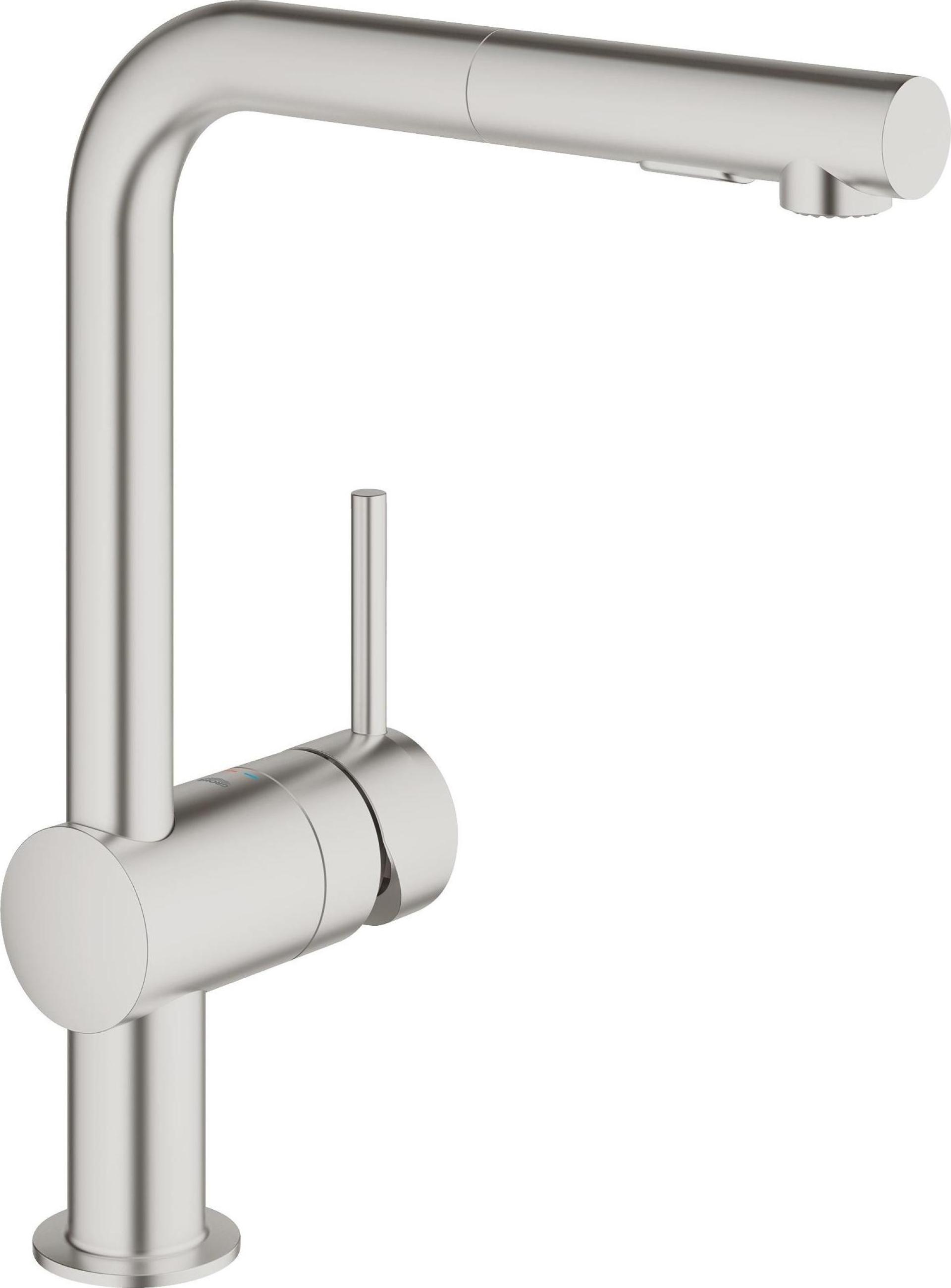 Смеситель для кухонной мойки Grohe Minta 30274DC0 суперсталь