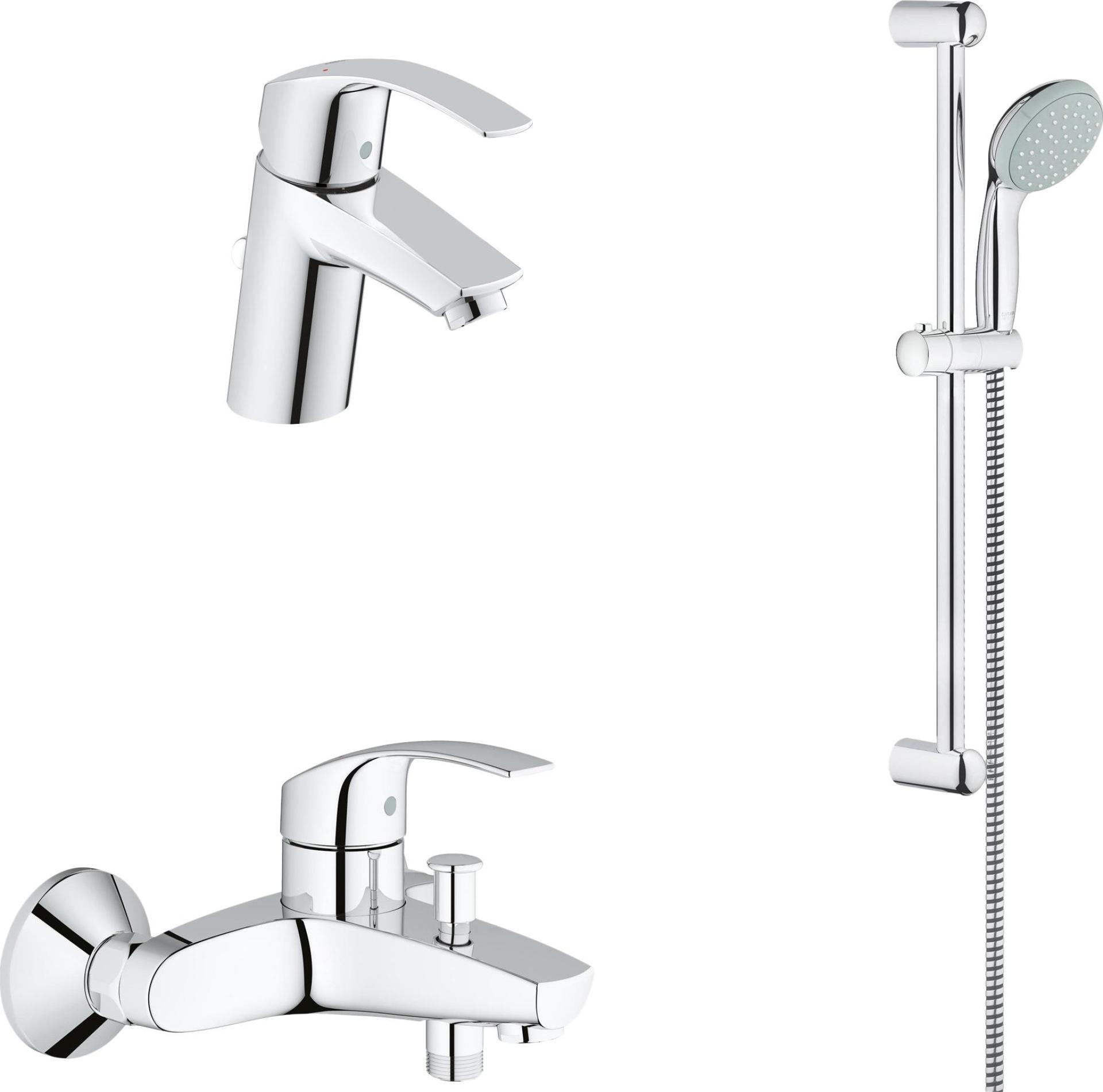 Душевой комплект Grohe Eurosmart 124446